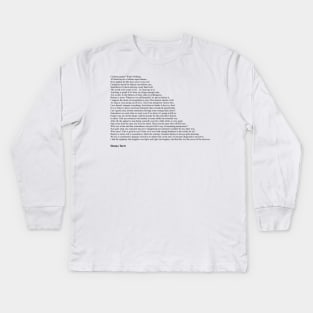 Donna Tartt Quotes Kids Long Sleeve T-Shirt